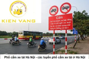 Giờ cấm xe tải vào thành phố Hà Nội