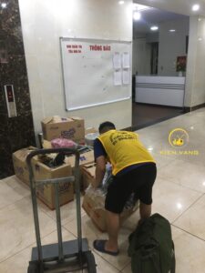 Quy trình chuyển nhà với 4 bước đơn giản của Taxi tải Kiến Vàng.